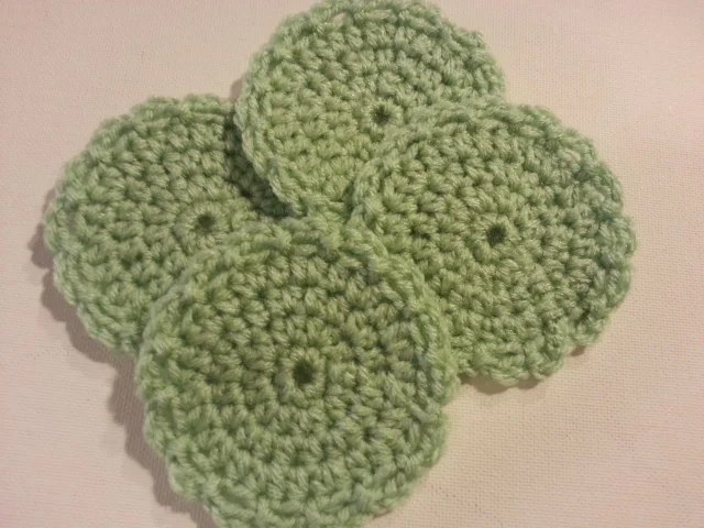 Face Scrubby — finished piece, photo from the original Poochie Baby blog post